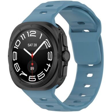 Ремінець Deexe Sport Series для Samsung Galaxy Watch Ultra (47mm) - Blue