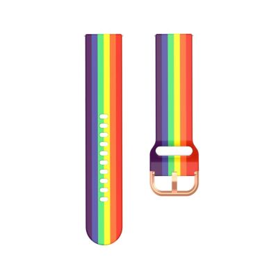 Ремінець Deexe Style Strap для часов с шириной крепления 20мм - Rainbow