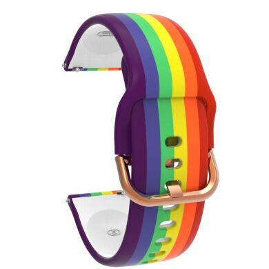 Ремінець Deexe Style Strap для часов с шириной крепления 20мм - Rainbow