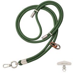 Ремінець Leeu Design Crossbody - Blackish Green