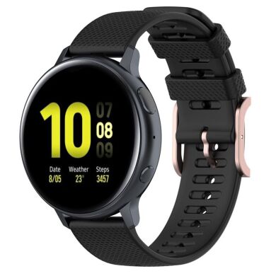 Ремешок UniCase Dot Pattern для Samsung Galaxy Watch 3 (41mm) - Black