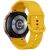 Ремінець Deexe Elino Strap для Samsung Galaxy Watch 4 / 5 / 6 / 7 / FE (40mm) - Yellow