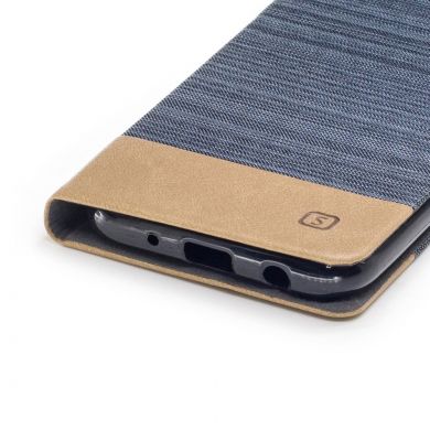 Чохол-книжка UniCase Cross Texture для Samsung Galaxy J3 2017 (J330), Темно-сірий