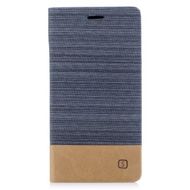 Чохол-книжка UniCase Cross Texture для Samsung Galaxy J3 2017 (J330), Темно-сірий