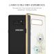 Пластиковый чехол KINGXBAR Diamond Flower для Samsung Galaxy Note 8 (N950) - Feather Pattern. Фото 5 из 7