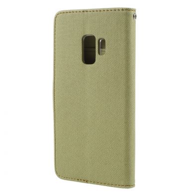 Чехол-книжка ROAR KOREA Cloth Texture для Samsung Galaxy S9 (G960) - Khaki