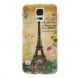 Силиконовая накладка Deexe Life Style для Samsung Galaxy S5 (G900) - Eiffel Tower. Фото 1 из 6