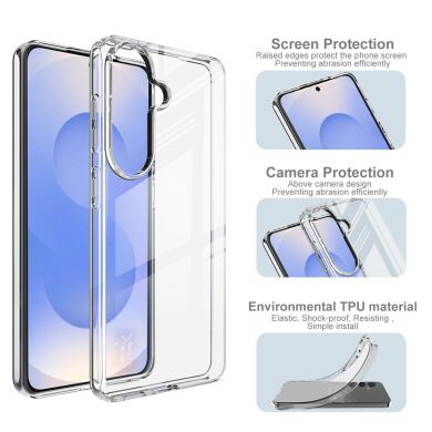 Силіконовий чохол IMAK UX-10 Series для Samsung Galaxy S26 Plus - Transparent