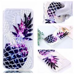 Силіконовий чохол UniCase 3D Diamond Pattern для Samsung Galaxy J2 Core (J260), Purple Pineapple