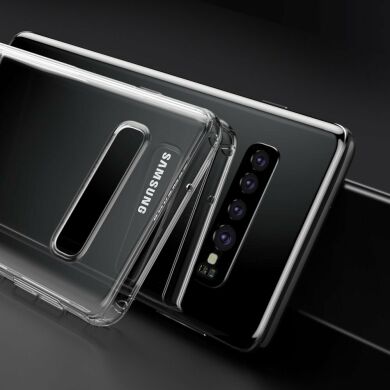Силиконовый (TPU) чехол BASEUS Simple Series для Samsung Galaxy S10 Plus (G975) - Transparent