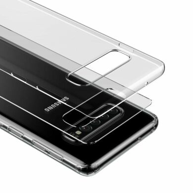 Силиконовый (TPU) чехол BASEUS Simple Series для Samsung Galaxy S10 Plus (G975) - Transparent