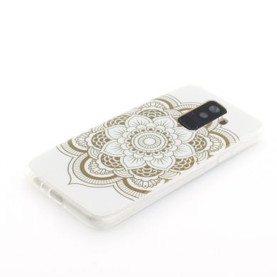 Силиконовый (TPU) чехол Deexe Life Style для Samsung Galaxy A6+ 2018 (A605) - Henna Lotus