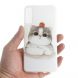 Силіконовий (TPU) чохол Deexe Life Style для Samsung Galaxy A7 2018 (A750), Lovely White Cat