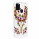 Силіконовий (TPU) чохол Deexe LumiCase для Samsung Galaxy A21s (A217) - Flowered Elk