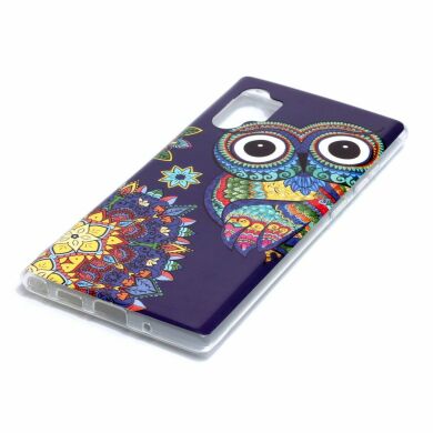 Силіконовий (TPU) чохол Deexe LumiCase для Samsung Galaxy Note 10+ (N975) - Owl Luminous TPU