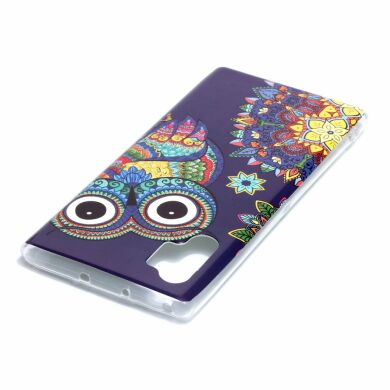 Силіконовий (TPU) чохол Deexe LumiCase для Samsung Galaxy Note 10+ (N975) - Owl Luminous TPU