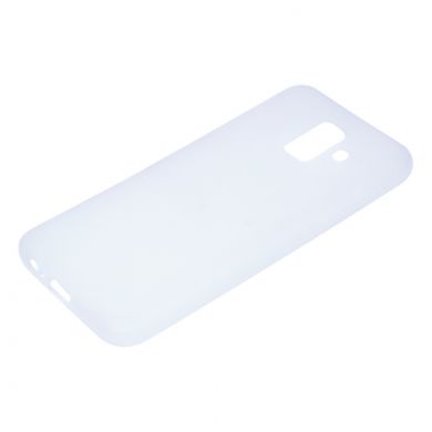 Силиконовый (TPU) чехол Deexe Matte Case для Samsung Galaxy A6 2018 (A600) - White