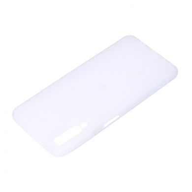 Силиконовый (TPU) чехол Deexe Matte Case для Samsung Galaxy A7 2018 (A750) - White