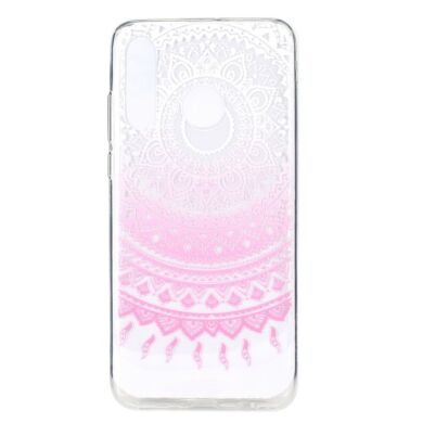 Силиконовый (TPU) чехол Deexe Pretty Glossy для Samsung Galaxy A20s (A207) - Ethnic Style Printing TPU