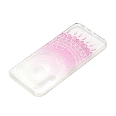 Силиконовый (TPU) чехол Deexe Pretty Glossy для Samsung Galaxy A20s (A207) - Ethnic Style Printing TPU