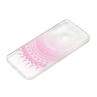 Силиконовый (TPU) чехол Deexe Pretty Glossy для Samsung Galaxy A20s (A207) - Ethnic Style Printing TPU