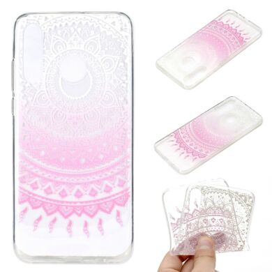 Силиконовый (TPU) чехол Deexe Pretty Glossy для Samsung Galaxy A20s (A207) - Ethnic Style Printing TPU