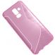 Силиконовый (TPU) чехол Deexe S Line для Samsung Galaxy A6+ 2018 (A605) - Pink. Фото 2 из 2