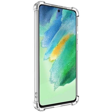 Силиконовый (TPU) чехол IMAK UX-4 Series для Samsung Galaxy S21 FE (G990) - Transparent