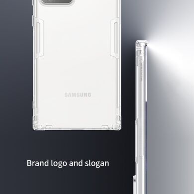 Силиконовый (TPU) чехол NILLKIN Nature Max для Samsung Galaxy Note 20 Ultra (N985) - Grey