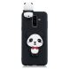 Силіконовий (TPU) чохол UniCase 3D Cartoon Pattern для Samsung Galaxy A6+ 2018 (A605), Cute Panda with Red Bowknot