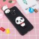 Силиконовый (TPU) чехол UniCase 3D Cartoon Pattern для Samsung Galaxy A6+ 2018 (A605) - Cute Panda with Red Bowknot. Фото 7 из 7