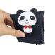 Силіконовий (TPU) чохол UniCase 3D Cartoon Pattern для Samsung Galaxy A6+ 2018 (A605), Cute Panda with Red Bowknot