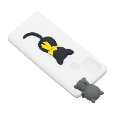 Силіконовий (TPU) чохол UniCase 3D Pattern для Samsung Galaxy M31 (M315) - Cat