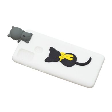 Силіконовий (TPU) чохол UniCase 3D Pattern для Samsung Galaxy M31 (M315) - Cat