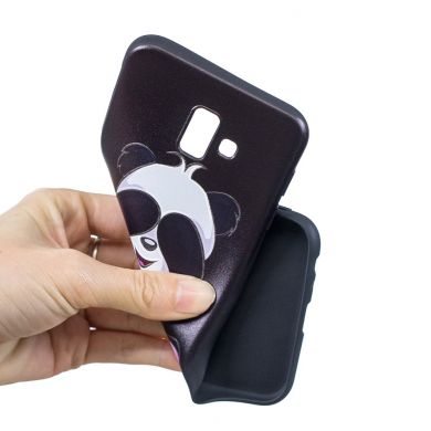 Силіконовий (TPU) чохол UniCase Color Style для Samsung Galaxy J6+ (J610), Cute Panda