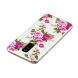 Силиконовый (TPU) Deexe LumiCase для Samsung Galaxy A6+ 2018 (A605) - Blooming Flower. Фото 3 из 6