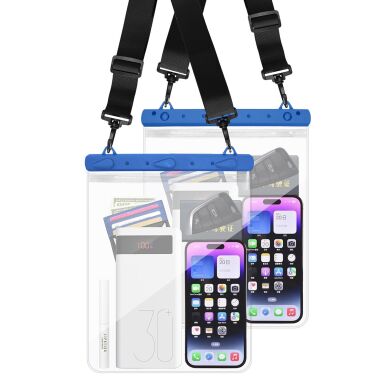 Вологозахисний чохол Deexe Waterproof Dry Case - Blue