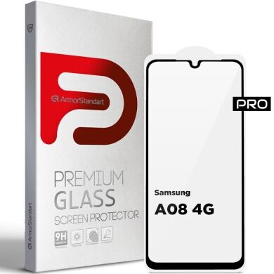 Защитное стекло ArmorStandart Pro 5D для Samsung Galaxy A08 (A085) - Black