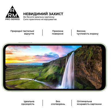 Защитное стекло ArmorStandart Pro 5D для Samsung Galaxy A14 (А145) - Black