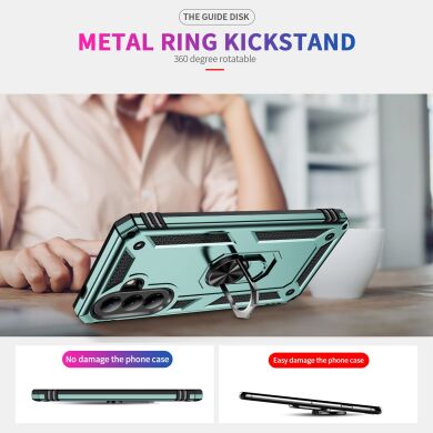 Защитный чехол Deexe Armor Case для Samsung Galaxy A57 (A576) - Black