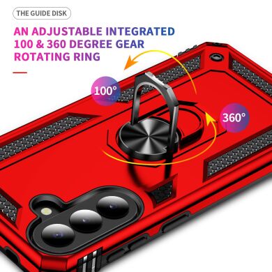 Защитный чехол Deexe Armor Case для Samsung Galaxy A57 (A576) - Black