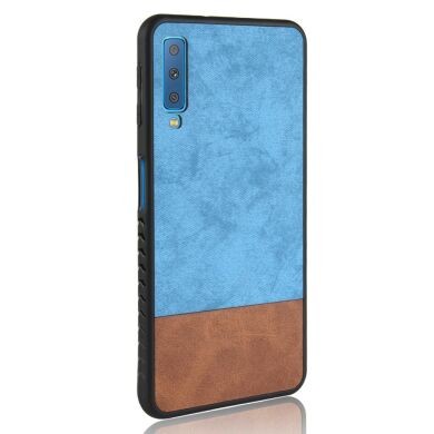 Захисний чохол Deexe Elegant Series для Samsung Galaxy A7 2018 (A750) - Blue