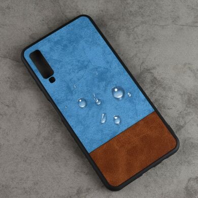 Захисний чохол Deexe Elegant Series для Samsung Galaxy A7 2018 (A750) - Blue