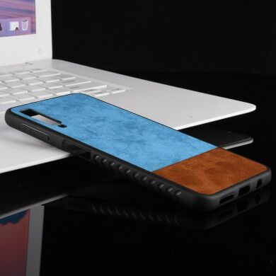Защитный чехол Deexe Elegant Series для Samsung Galaxy A7 2018 (A750) - Blue