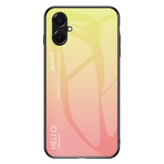Защитный чехол Deexe Gradient Color для Samsung Galaxy A07 (A075) - Yellow