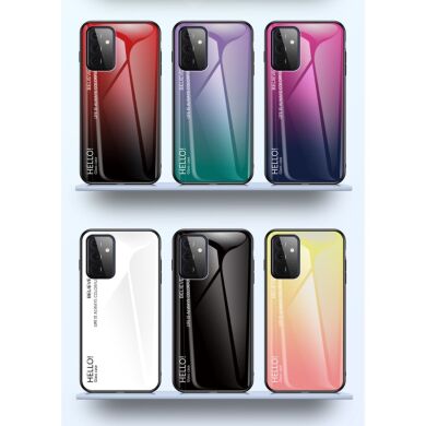 Защитный чехол Deexe Gradient Color для Samsung Galaxy A72 (А725) - White