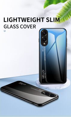 Защитный чехол Deexe Gradient Color для Samsung Galaxy S25 Edge (S937) - Black