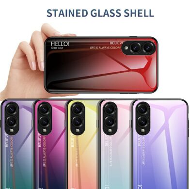 Защитный чехол Deexe Gradient Color для Samsung Galaxy S25 Edge (S937) - Black