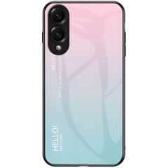 Защитный чехол Deexe Gradient Color для Samsung Galaxy S25 Edge (S937) - Pink / Blue