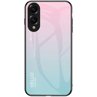 Защитный чехол Deexe Gradient Color для Samsung Galaxy S25 Edge (S937) - Pink / Blue